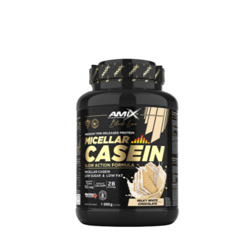 Black Micellar Casein 1 Kg Milky White Chocolate