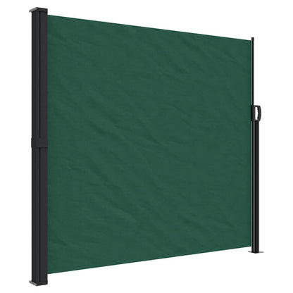 Vidaxl Toldo Lateral Retráctil Verde Oscuro 180x500 Cm_0