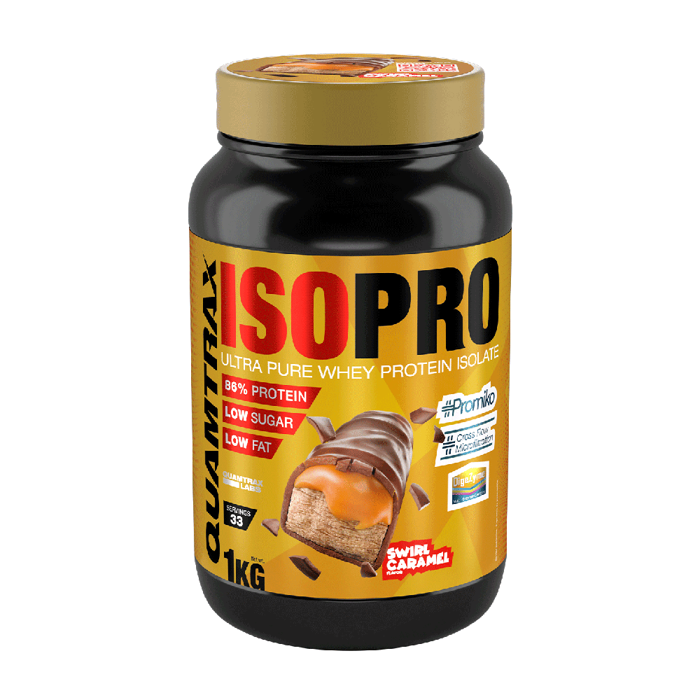 Isopro Cfm - 1kg - Galleta Con Caramelo Crujiente - Proteína De Aislado De Suero Isolate - Quamtrax_0