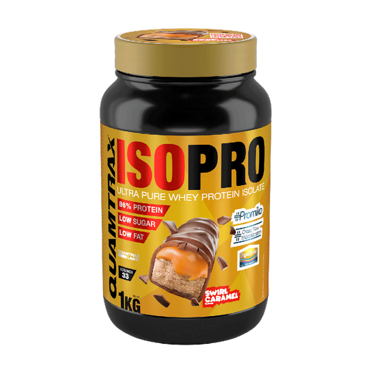 Isopro Cfm - 1kg - Galleta Con Caramelo Crujiente - Proteína De Aislado De Suero Isolate - Quamtrax_0
