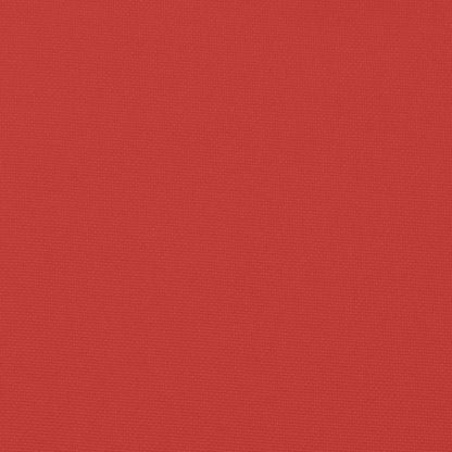 Vidaxl Cojín Para Banco De Jardín Tela Rojo 110x50x7 Cm_5