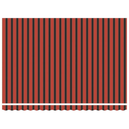 Toldo Retráctil Naranja Y Marrón 450 X 300 X 165 Cm_5