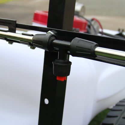 100l Atv Pulverizador Remolque Eléctrico 12v  Tanque Lanza Manual 6 Boquillas Agrícola_3