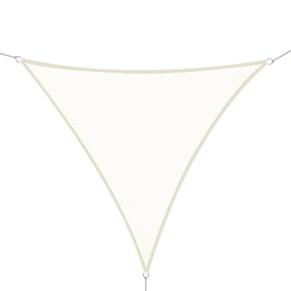 Outsunny Toldo Vela Sombrilla Parasol Triangulo Tejido De Poliester 160g/m2_0