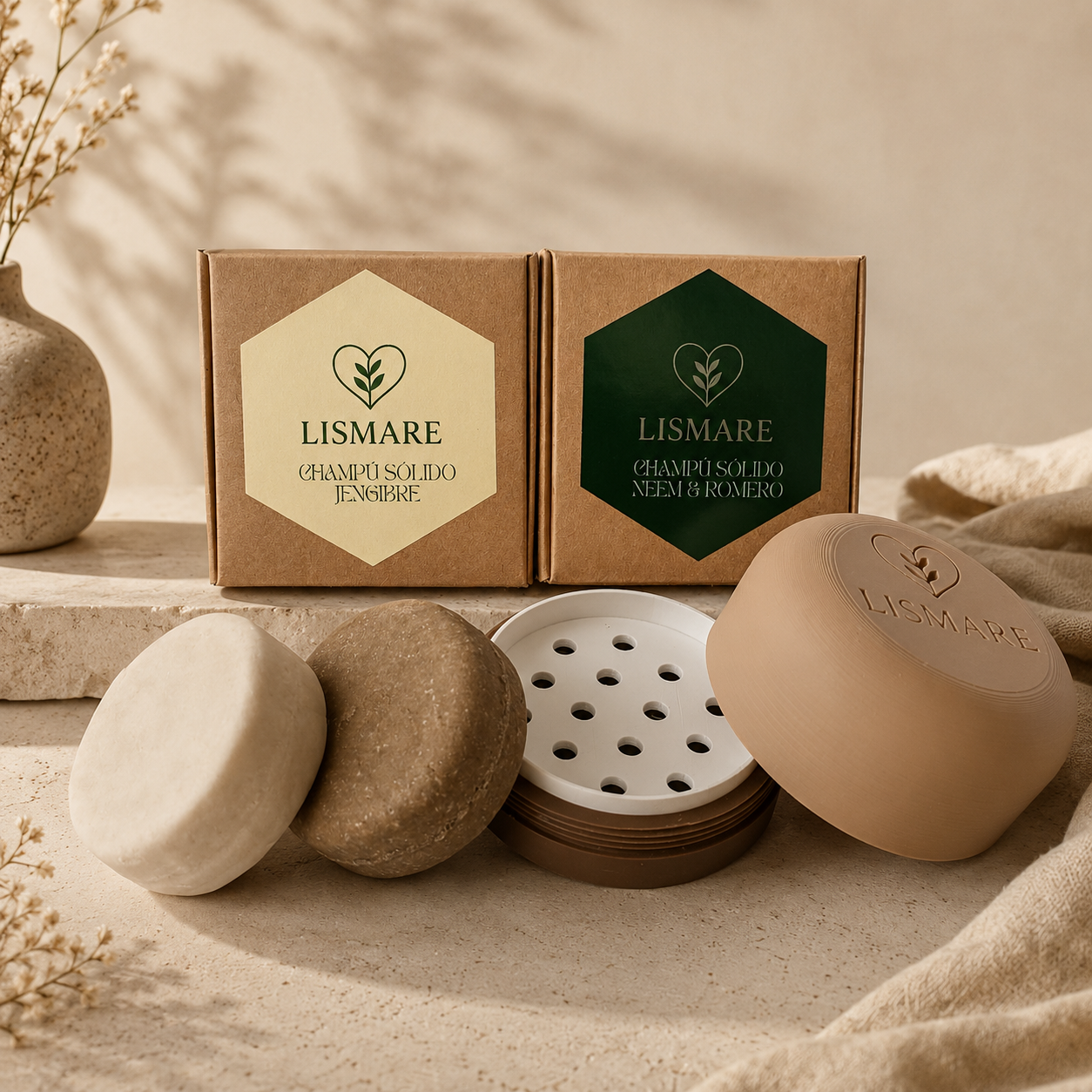 Jabonera para champú sólido - Lismare_5