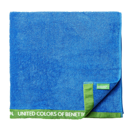 Toalla De Playa 90x160cm 380gsm 100% Algodón Velour Azul Rainbow