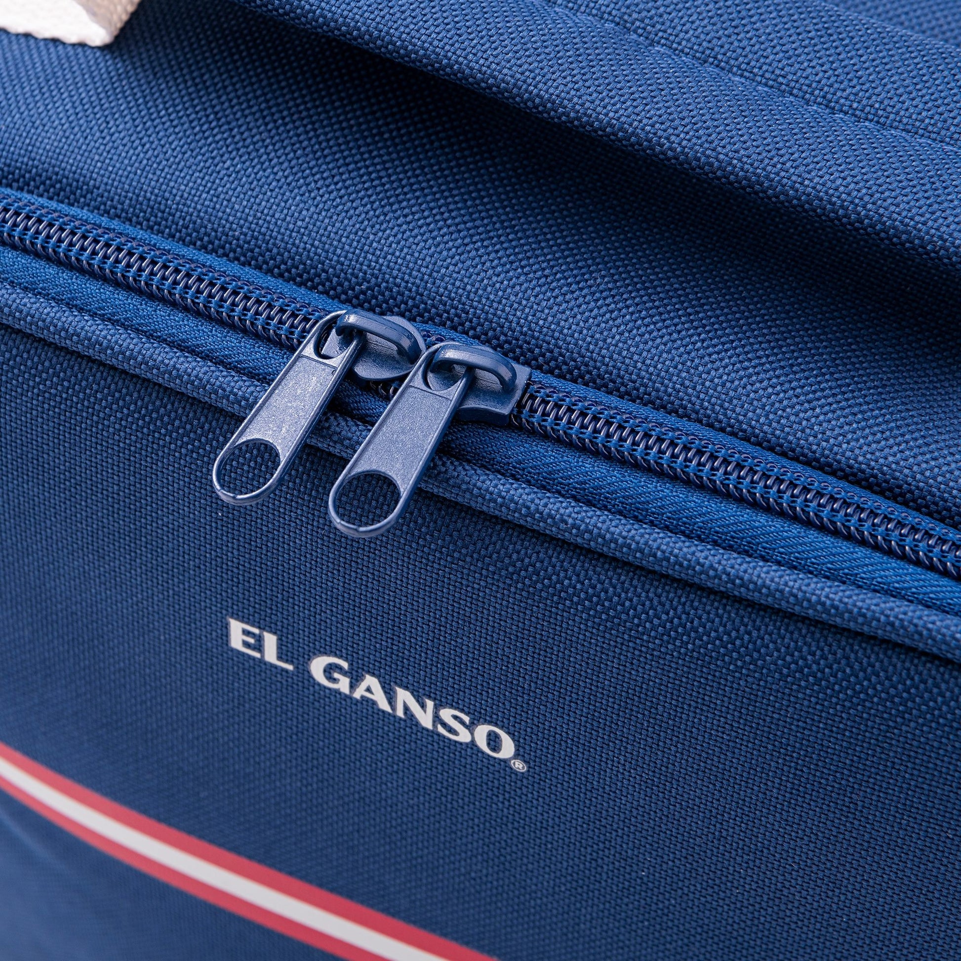 Bolsa De Almuerzo 23x10x23cm En Poliester Color Azul El Ganso