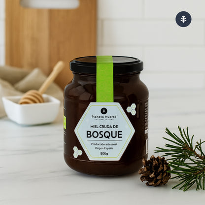 Pack 6x Miel Cruda de Bosque Planeta Huerto 500 gr