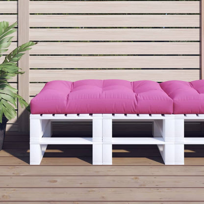 Vidaxl Cojín Para Palés Tela Rosa 120x80x12 Cm_1