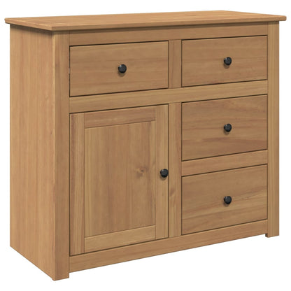 Aparador Con Cajones Panama Madera Maciza Pino 93x40x80 Cm / Vetonek_1