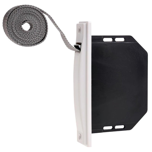 Recogedor Persiana Mini Blanco Cinta 18 Mm. Empotrar Sin Pivotes