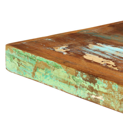 Mesa De Comedor De Madera Maciza Reciclada 160x80x75 Cm_3