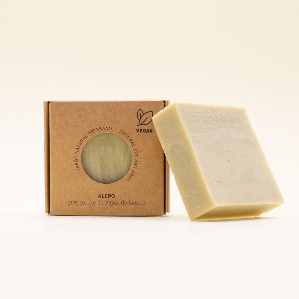 Jabón Natural Artesano de Alepo 20 % Labnatur 80 g | Nutre y Protege | Piel Sensible | Vegano_2