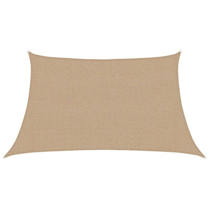 Vidaxl Toldo De Vela Hdpe Gris Taupe 160 G/m² 3/4x2 M_0