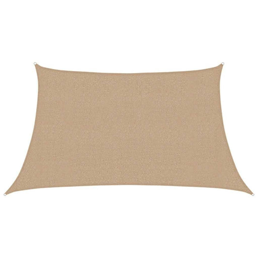 Vidaxl Toldo De Vela Hdpe Gris Taupe 160 G/m² 3/4x2 M_0