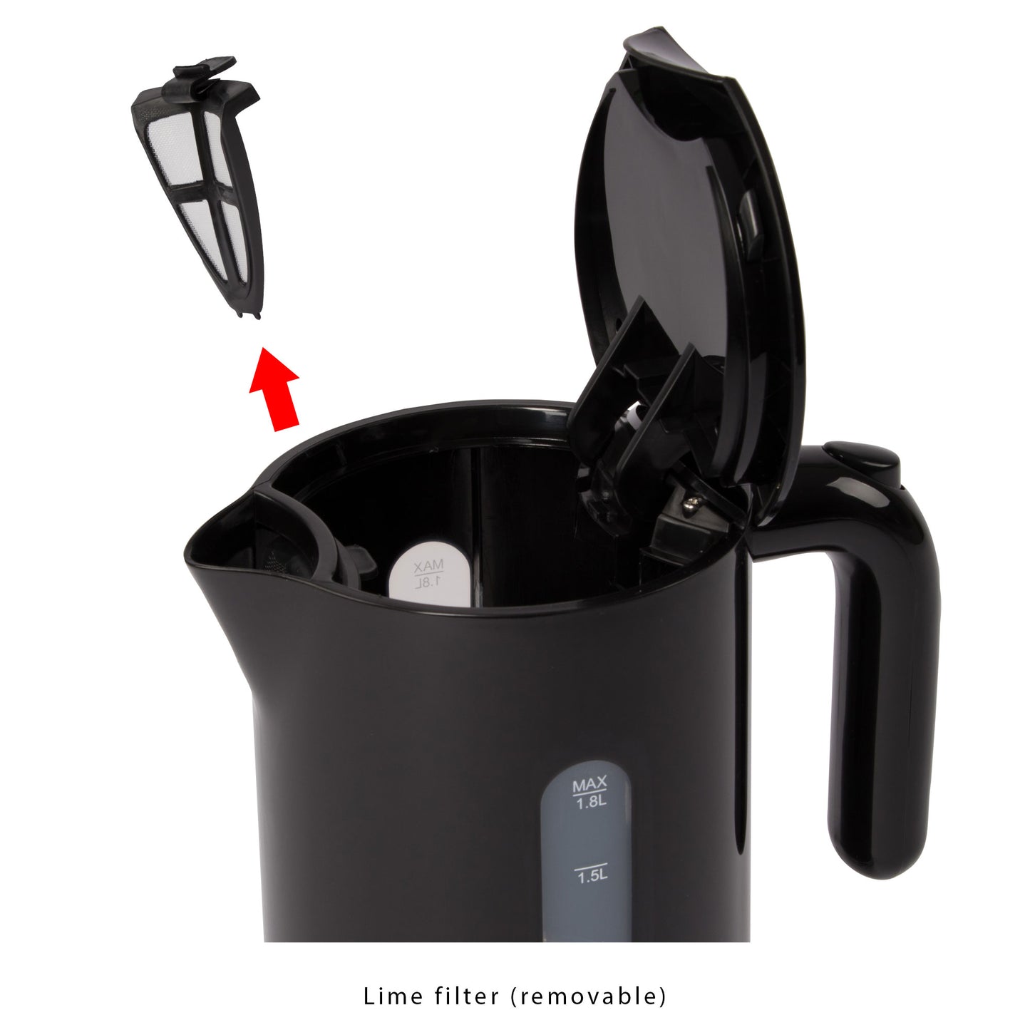 Hervidor Agua Eléctrico, 1,8 L, Sin Bpa, Resistencia Oculta, Inalámbrico, Apagado Automático Clatronic Wk 3452, 2200w_4