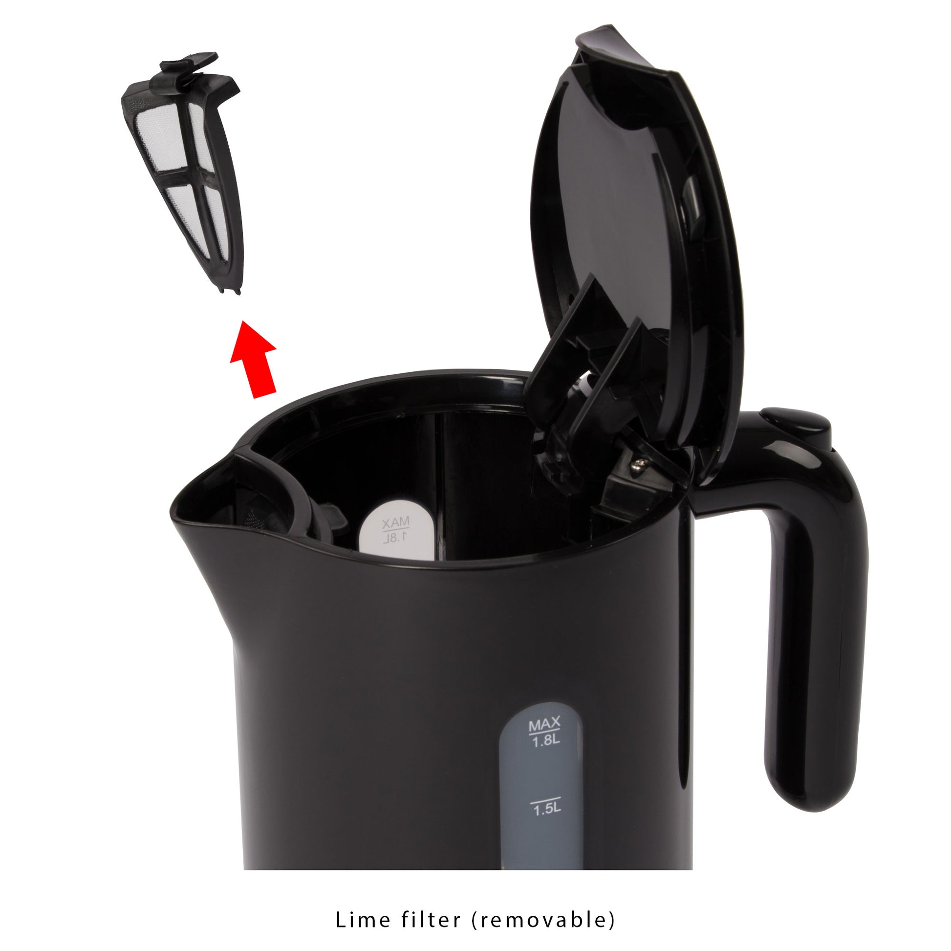 Hervidor Agua Eléctrico, 1,8 L, Sin Bpa, Resistencia Oculta, Inalámbrico, Apagado Automático Clatronic Wk 3452, 2200w_4