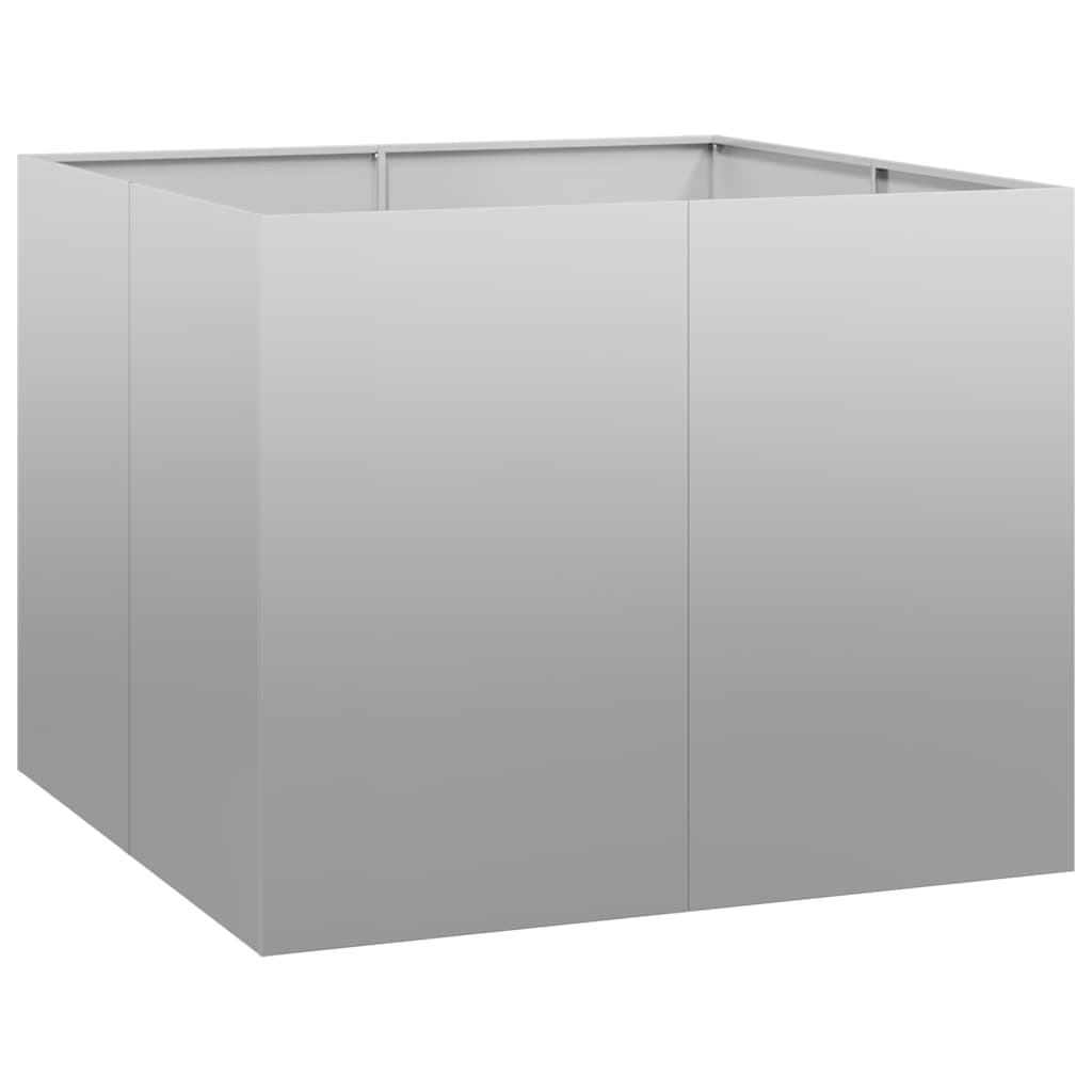 Jardinera 100x100x80 Cm De Acero Galvanizado_0