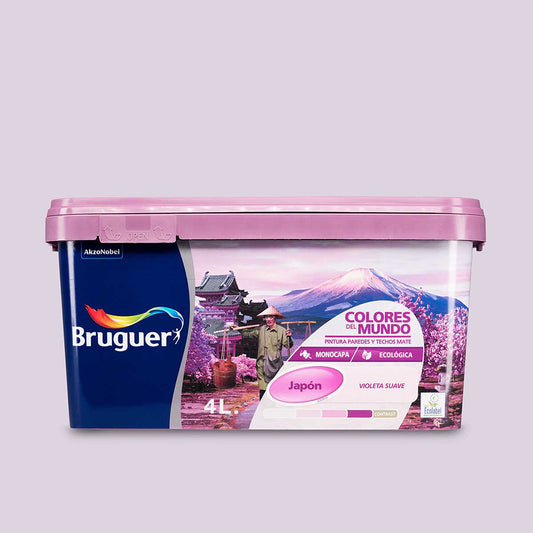 Pintura Plástica cdm - 4 L - Japón - Violeta Suave_0