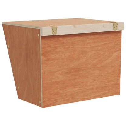 Vidaxl Comedero Heno Para Conejos Madera Maciza Abeto 25x18,5x20,5 Cm_4