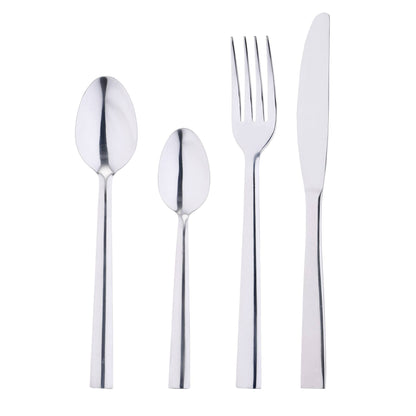 Set De 3 Sartenes + 24 Piezas De Cubertería Cromada, Durabilidad Y Estilo En Tu Cocina_3