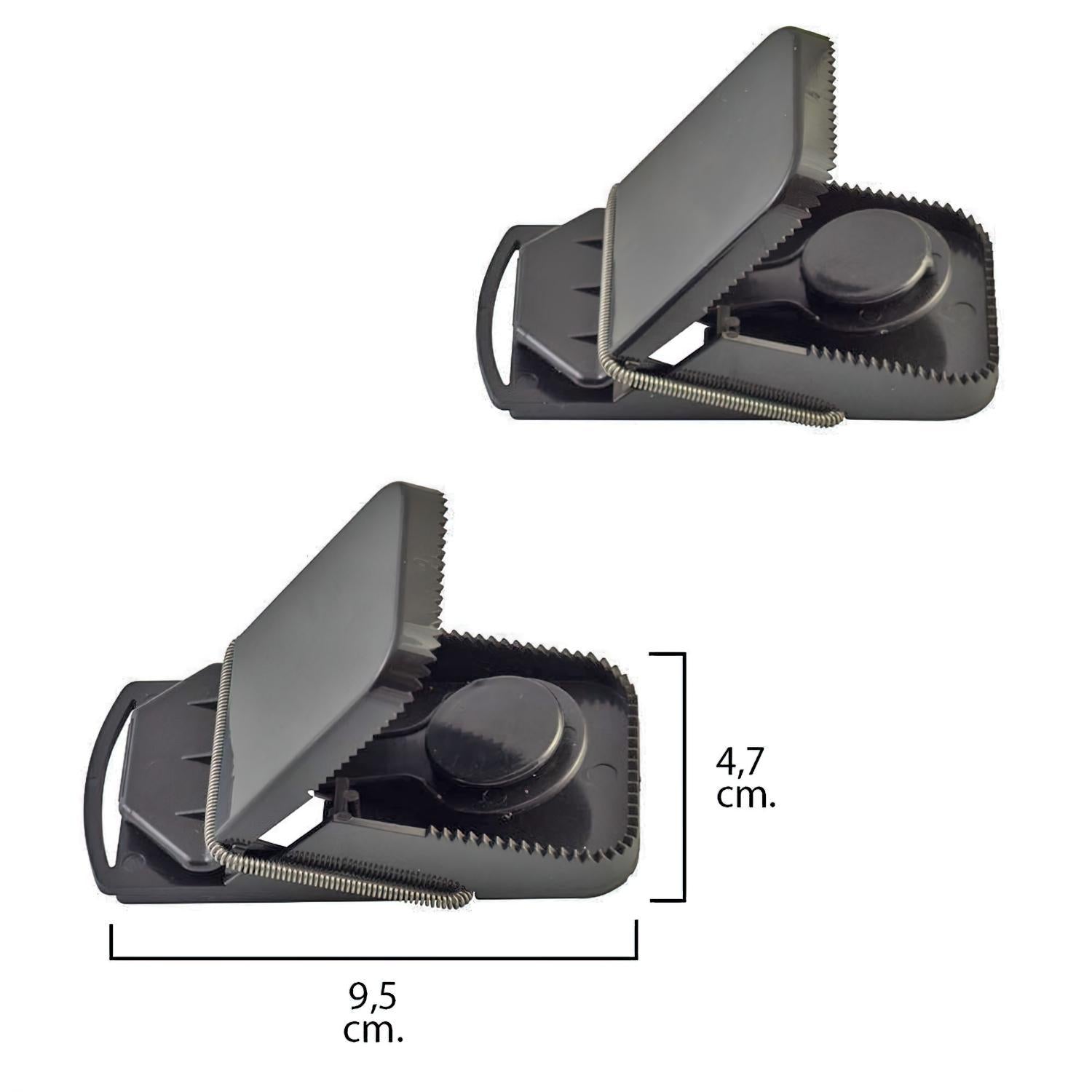Trampa Ratones Plastico 9.5 X 4.7 Cm. (bolsa 2 Unidades)_0