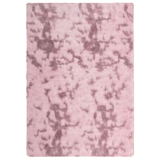 Vidaxl Alfombra De Pelo Largo Navarra Rosa Polvoriento 160x230 Cm_0
