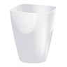 Maceta Coubi Orchid 1,6l., Dimensiones (mm) 132x132x165, Color Blanco