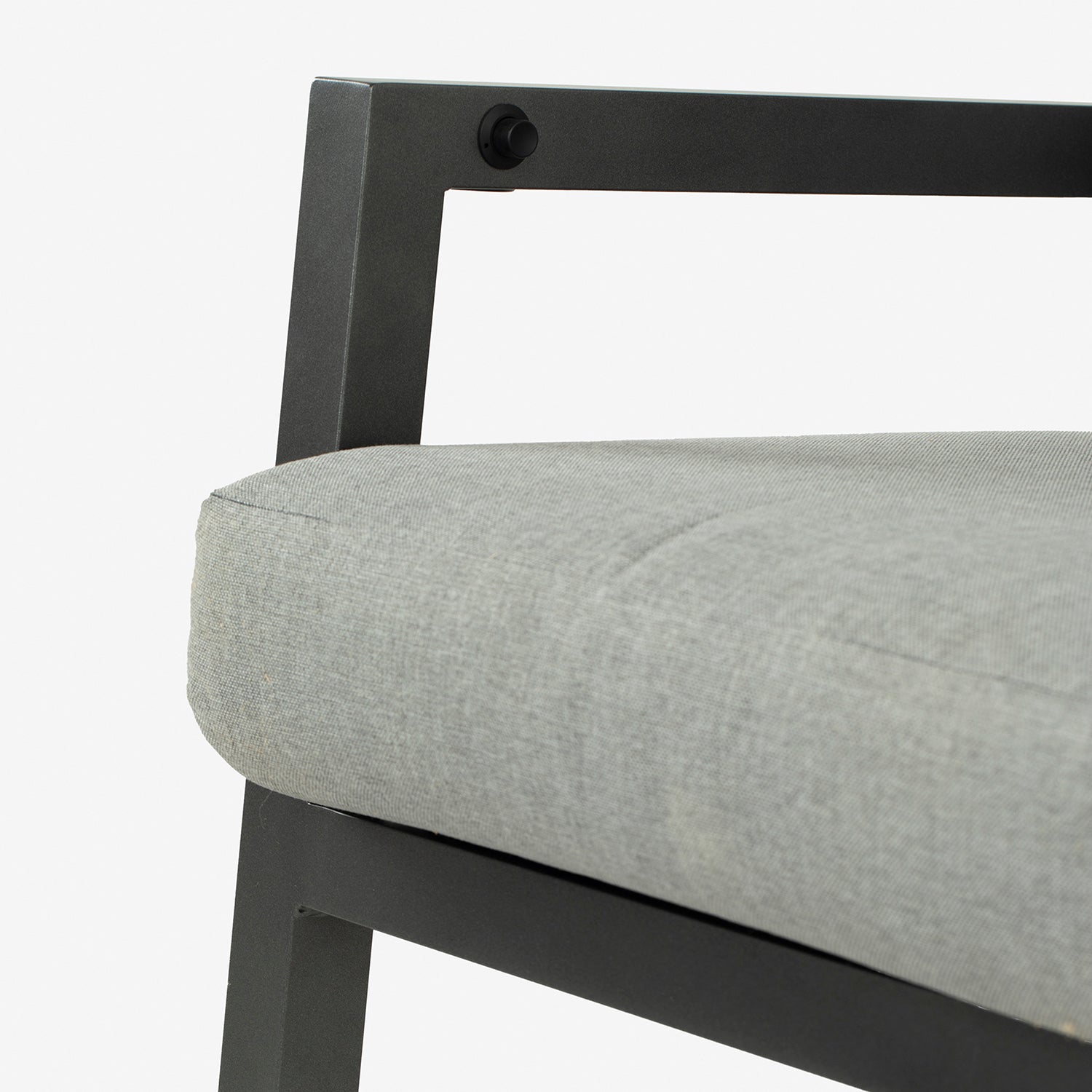Conjunto Relax Reclinables, Mesa Regulable, Aluminio, Color Antracita, Mesa:140x80x29/64cm Sillón:66x83x104 Cm Sofá:126x82x112 Cm Alto_5