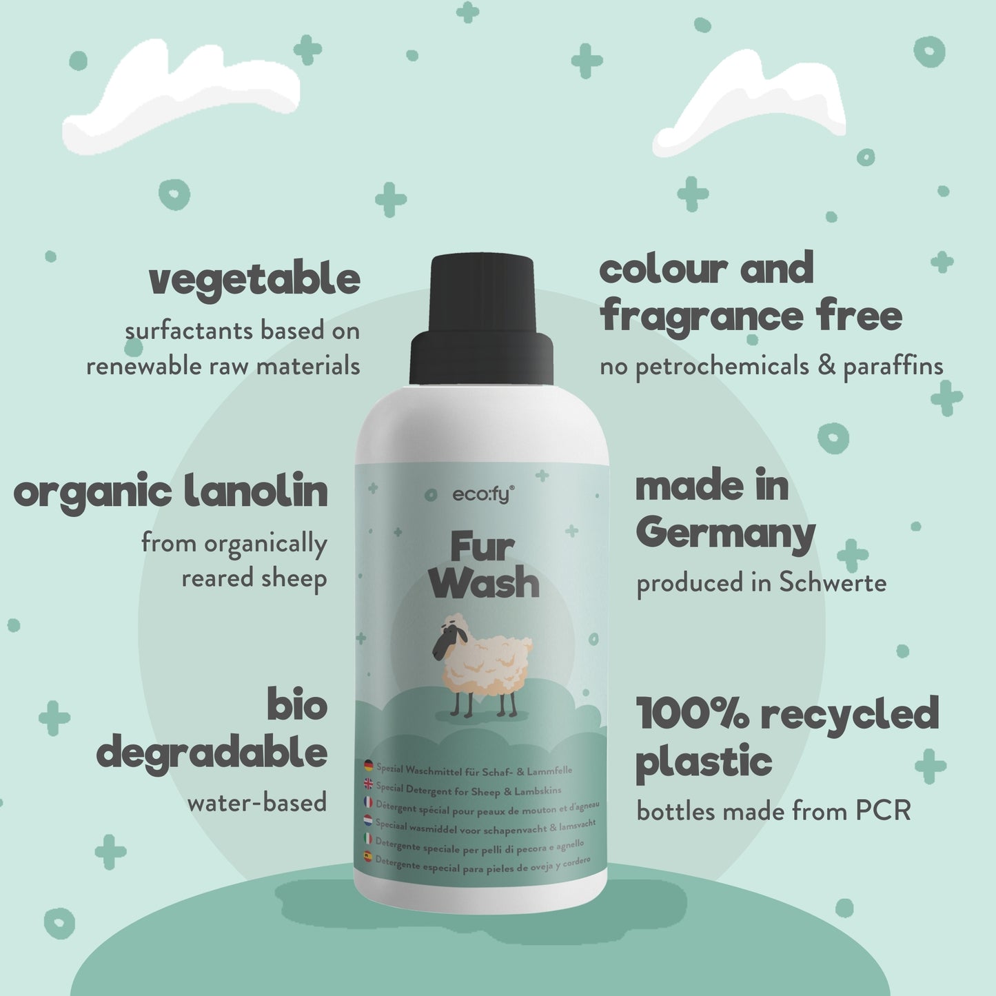 Detergente Especial Para Pieles De Oveja Y Cordero - Eco:fy - 5 L_2