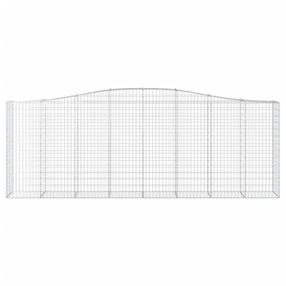 Cestas Gaviones 9 Uds Forma De Arco Hierro 400x50x140/160 Cm_3
