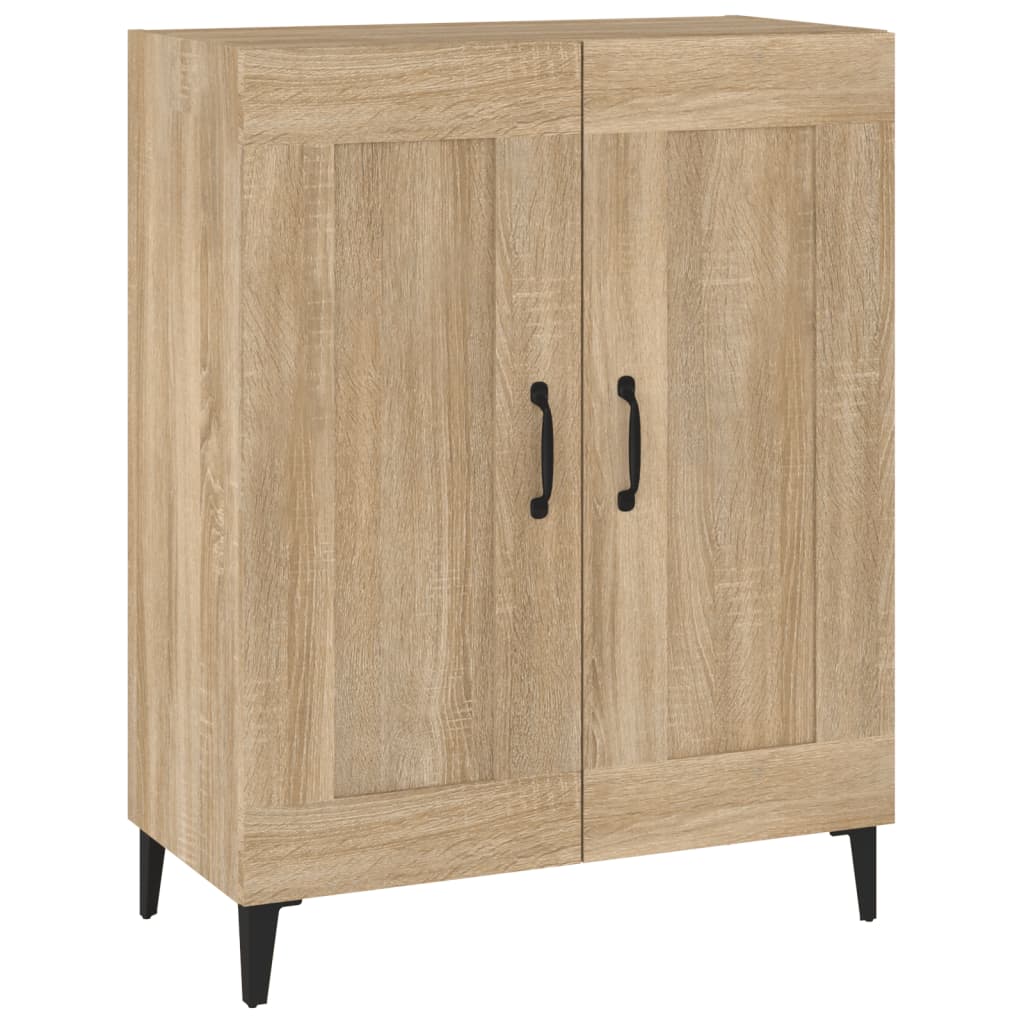 Aparador De Madera Contrachapada Color Roble 69,5x34x90 Cm / Vetonek_1