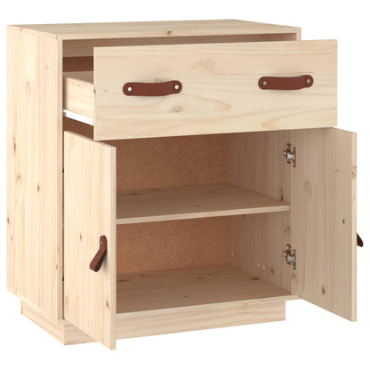 Aparador De Madera Maciza De Pino 65,5x40x75 Cm / Vetonek_1