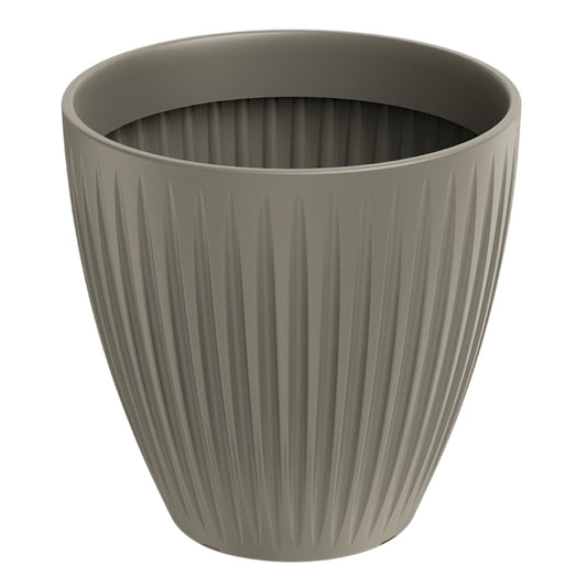 Maceta Latia Round Midl Ø60x58 Mocca