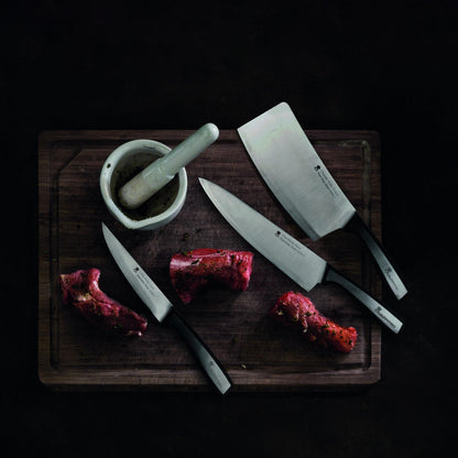 Cuchillo Santoku 17,5cm Sharp En Acero Inoxidable Masterpro_1