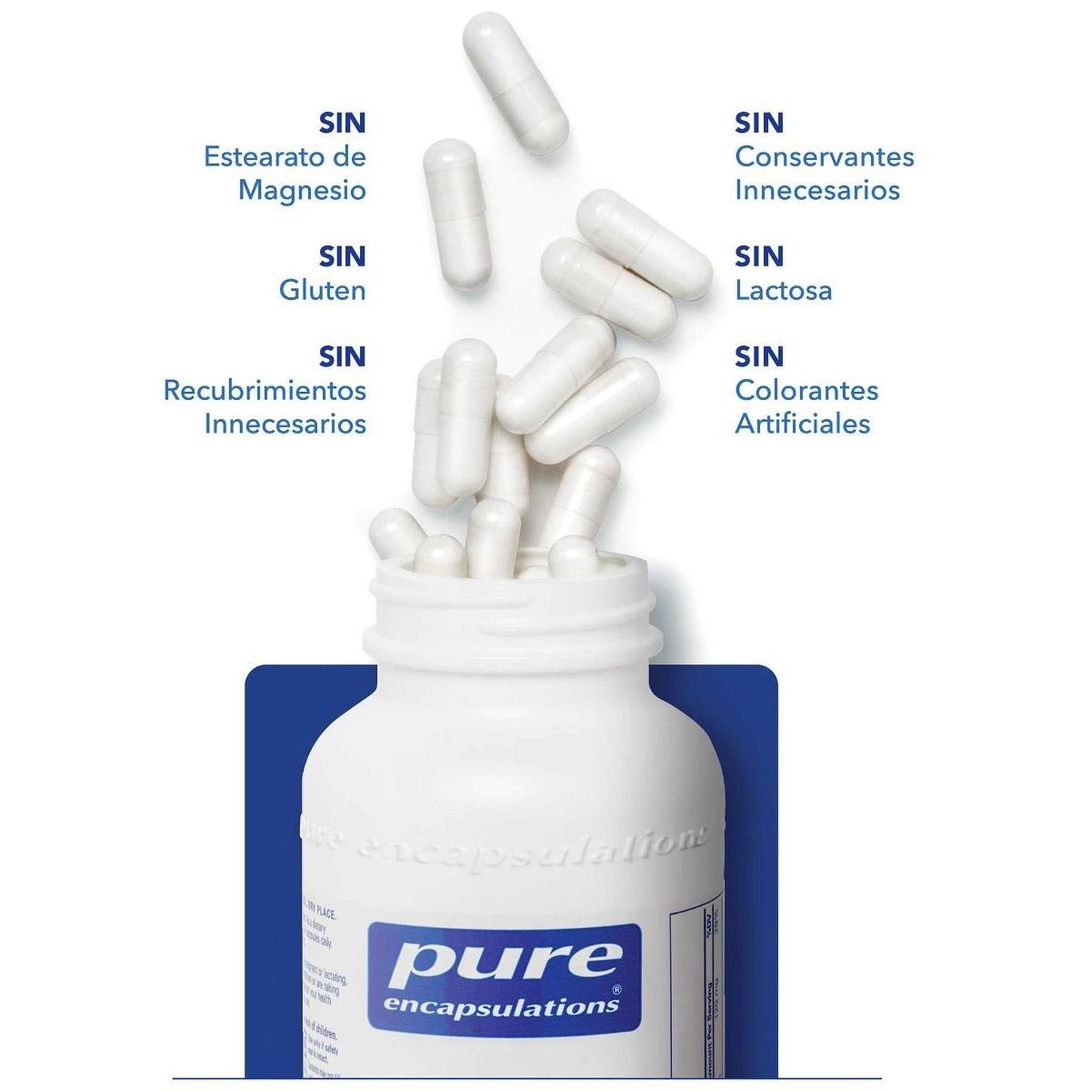 Betaina HCl, Pure Encapsulations , 90 cápsulas