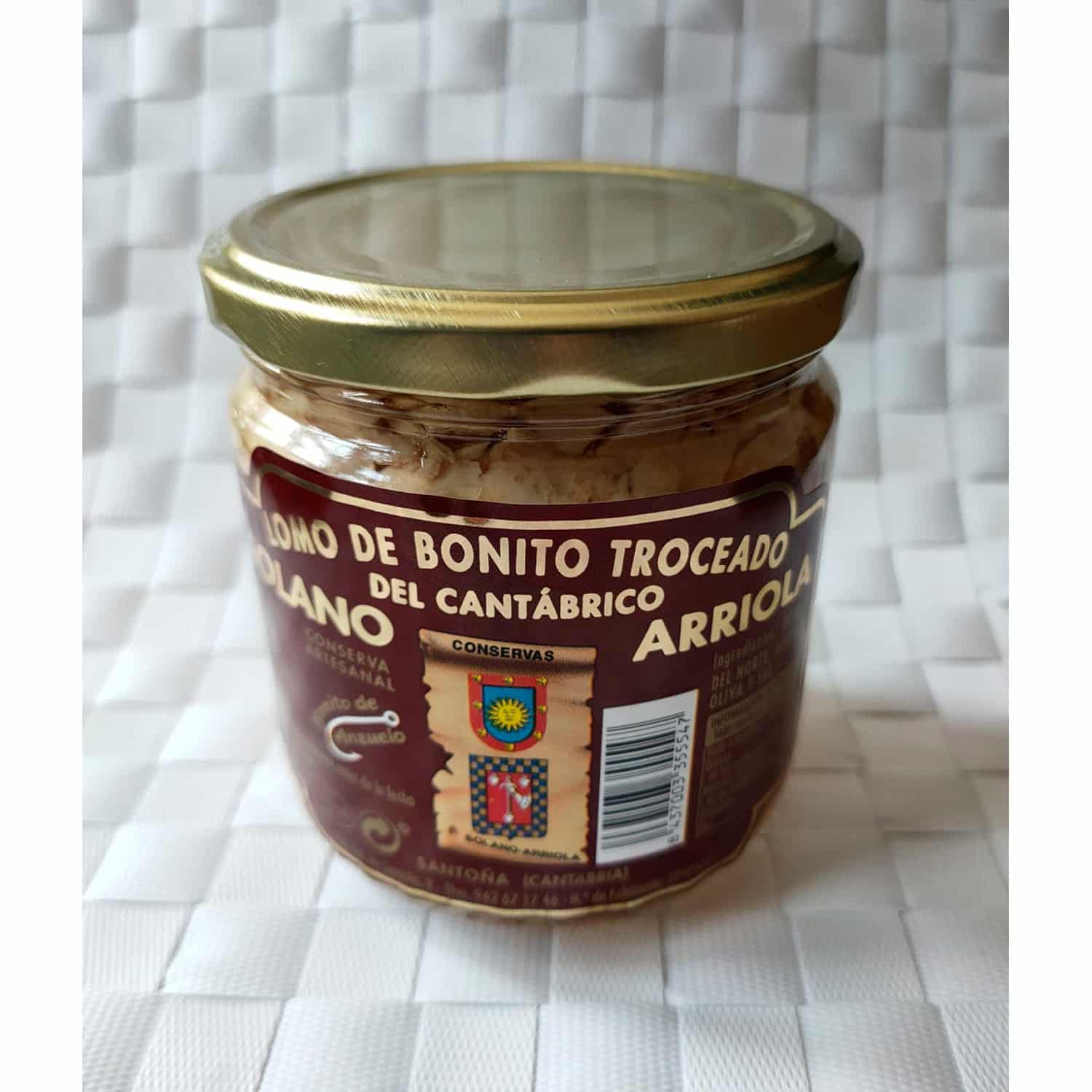 Lomo Bonito Troceado Solano Arriola T330gr_0