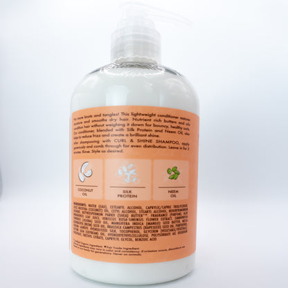 Acondicionador Hidratante Aceite De Coco Y Hibisco Shea Moisture 384ml_1