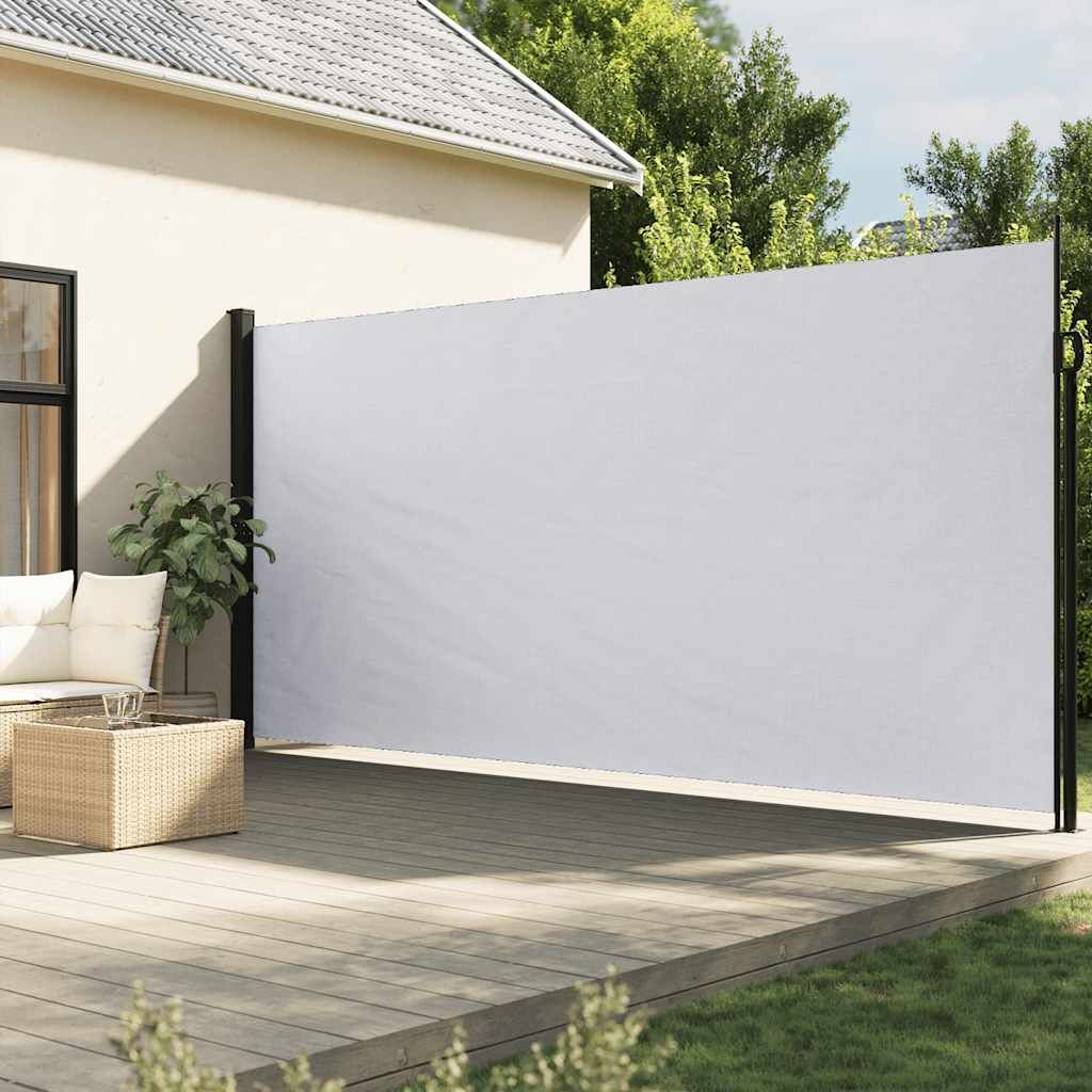 Vidaxl Toldo Lateral Retráctil Blanco 200x500 Cm_1