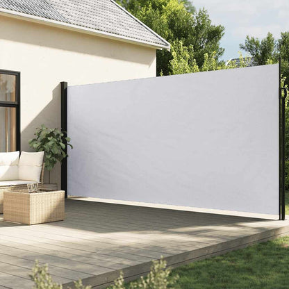 Vidaxl Toldo Lateral Retráctil Blanco 200x600 Cm_1