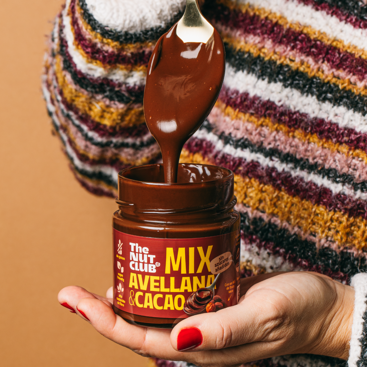Pack crema de avellanas y cacao 4 uds The Nut Club 800g_3