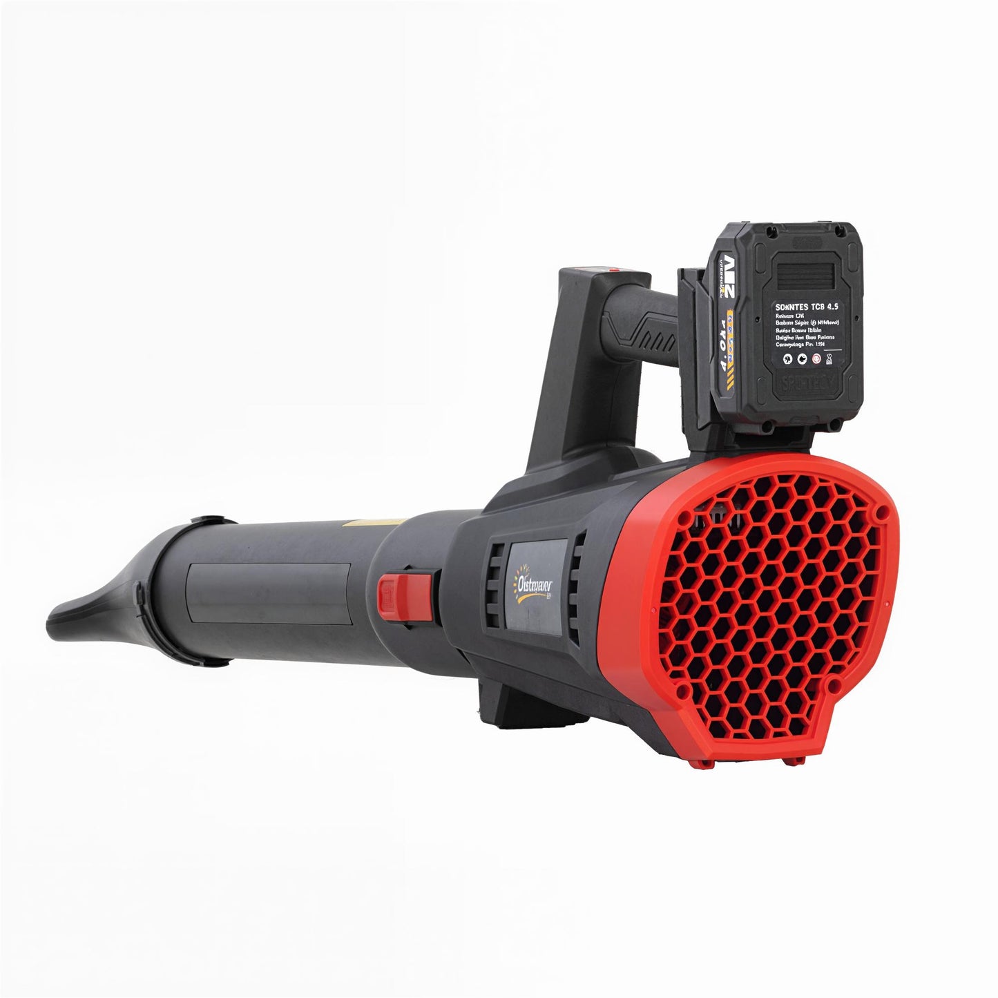 Outsunny Soplador De Hojas Sin Cable 18v Con 2 Baterías 4.0ah Y Cargador Negro_4