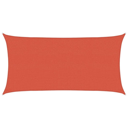 Vidaxl Toldo De Vela Hdpe Terracota 160 G/m² 2x4 M_0