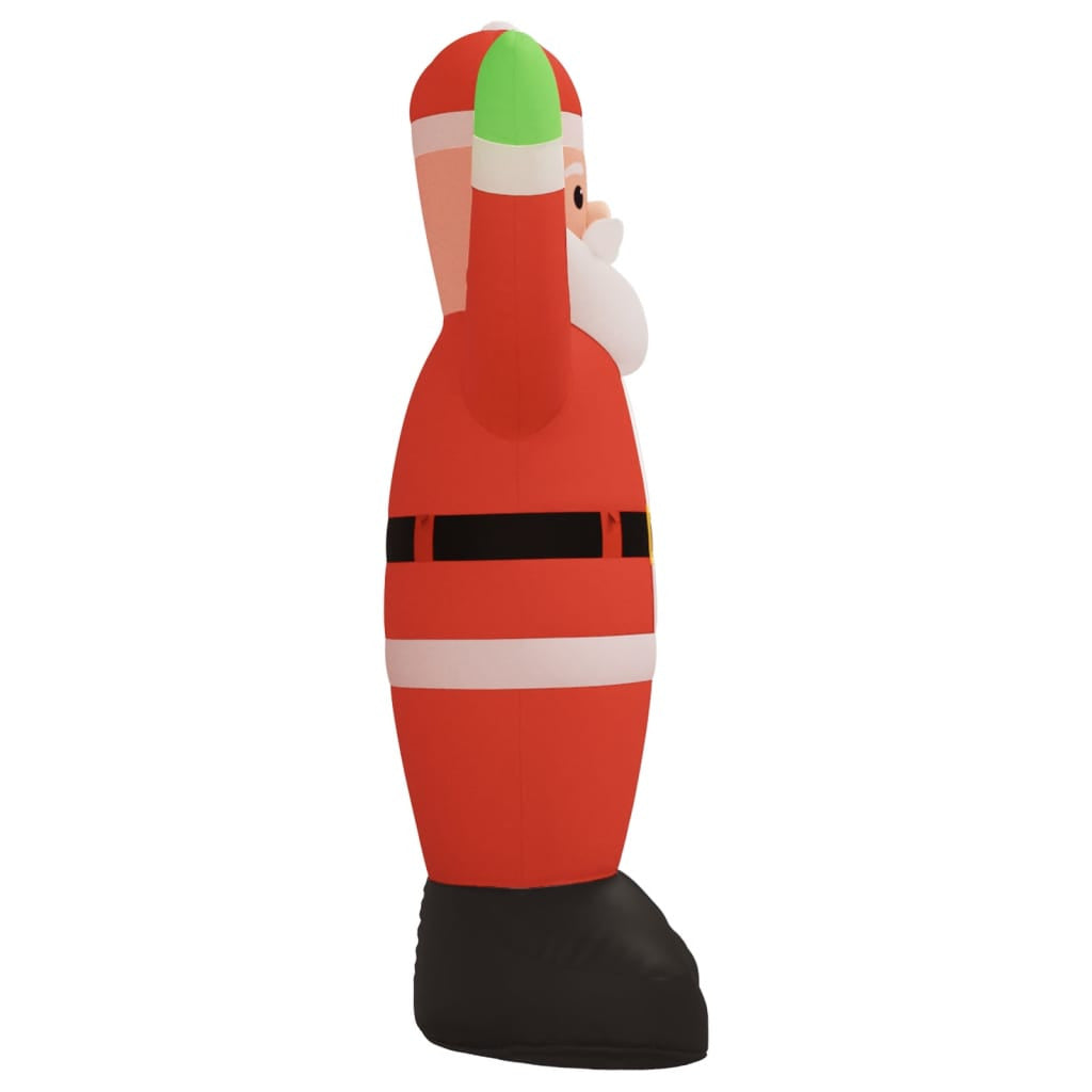Vidaxl Papá Noel Inflable Con Luces Led 620 Cm_3