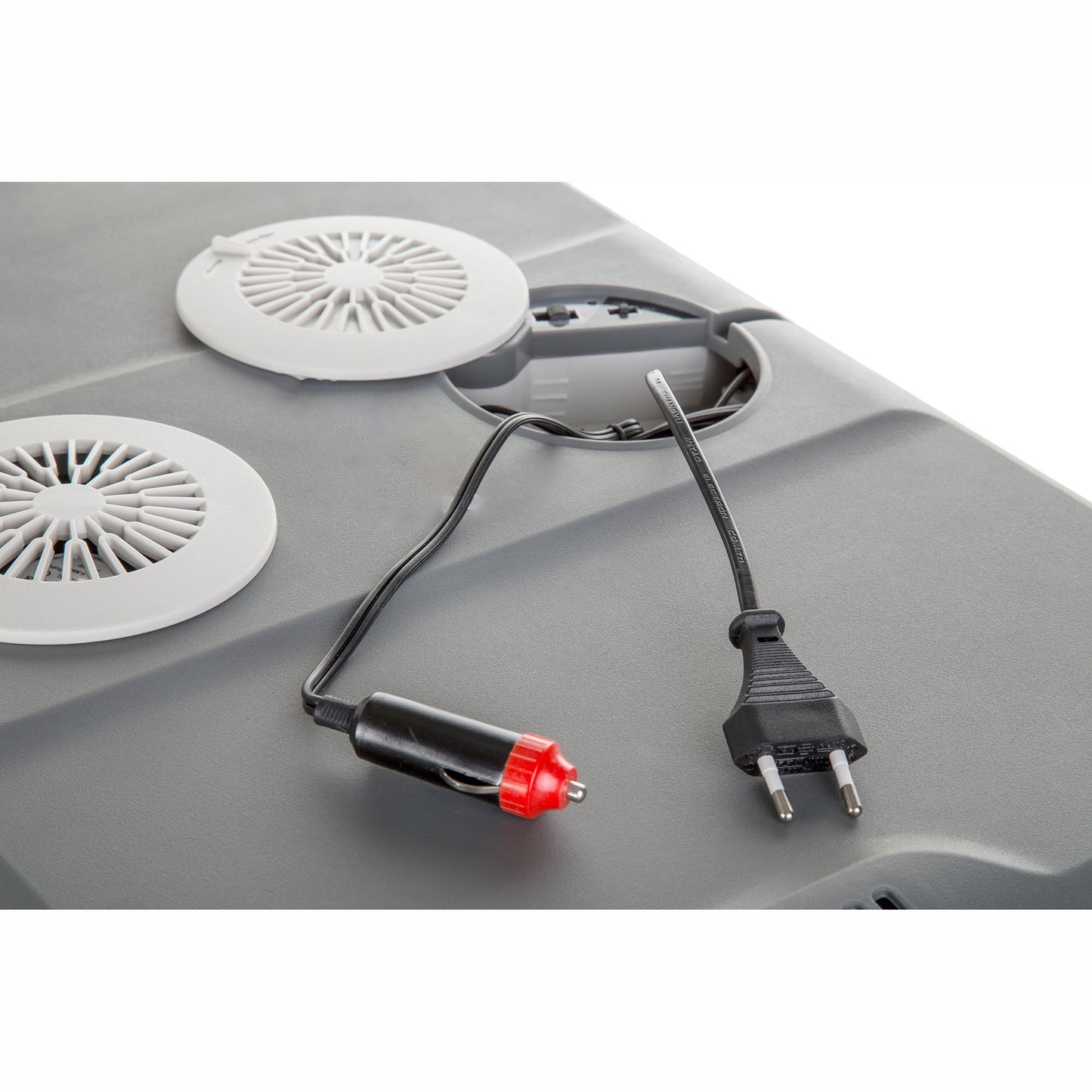 Nevera Portátil Eléctrica De Viaje, Coche, Camping, 40 L, Conexión 12v Y 220v, Enfría Y Calienta, Briebe, Cf1155, Gris