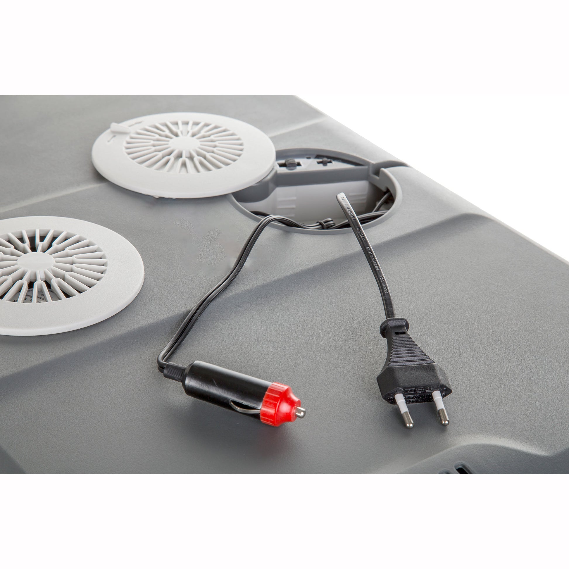 Nevera Portátil Eléctrica De Viaje, Coche, Camping, 40 L, Conexión 12v Y 220v, Enfría Y Calienta, Briebe, Cf1155, Gris