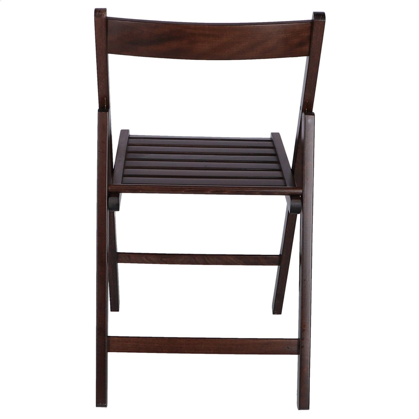 Well Home Mobiliario & Decoración - Pack 4 Sillas Bas En Madera De Haya, Acabado Wengue