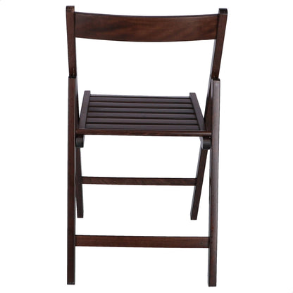 Well Home Mobiliario & Decoración - Pack 4 Sillas Bas En Madera De Haya, Acabado Wengue