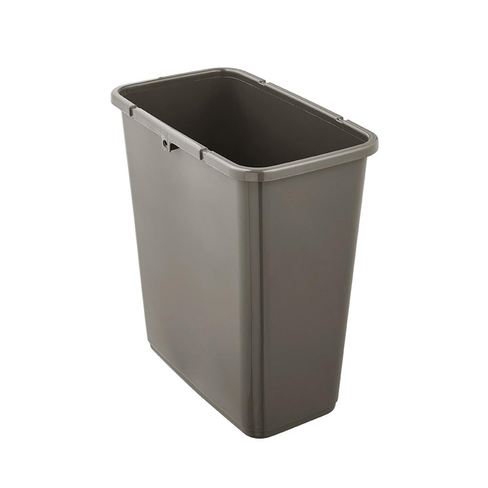 Papelera 29,5 X 18 X 36,5, Eco Gris_2