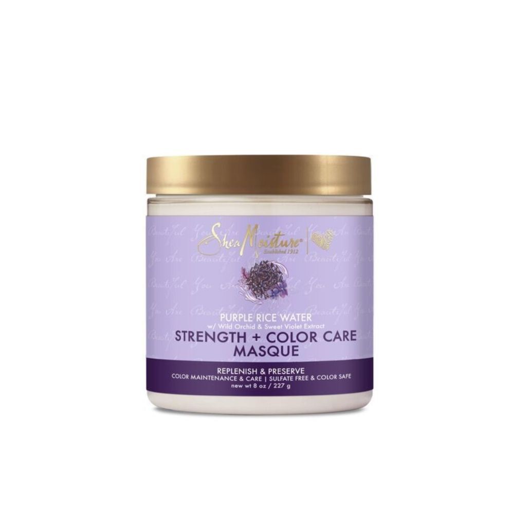 Mascarilla Fortalecedora Agua De Arroz Morado Shea Moisture 227g_0
